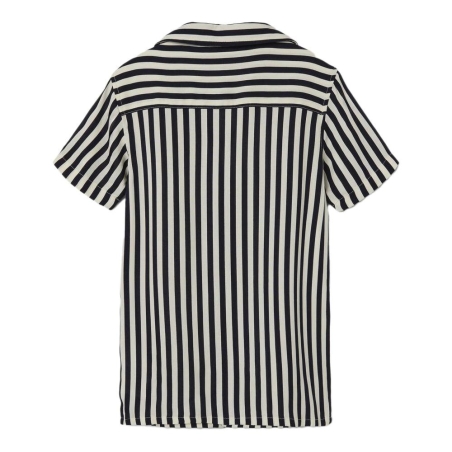 Chemise Rayures Noir/Blanc Garçon Name it Ferane