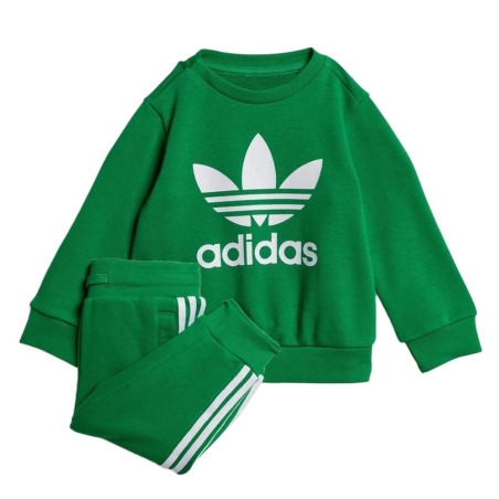 Survêtement Vert Mixte Adidas Crew Set