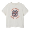 T-shirt Blanc Fille Name it Nyla