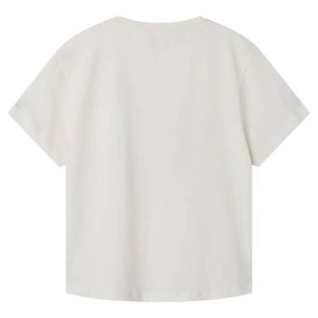 T-shirt Blanc Fille Name it Nyla