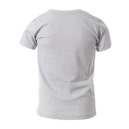 T-shirt Gris Fille Kappa Celeste