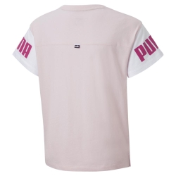 T-shirt Rose Fille Puma G Pp Clbk