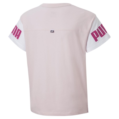 T-shirt Rose Fille Puma G Pp Clbk