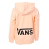Sweat Orange Garçon Vans Fleece