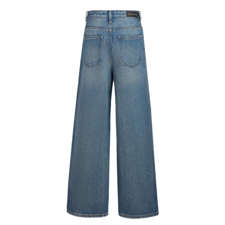 Jean Large Bleu Fille Teddy Smith Electra