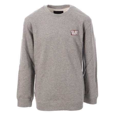 Sweat Gris Garçon Vans Fleece