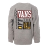 Sweat Gris Garçon Vans Fleece