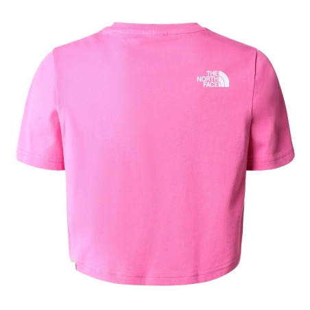 T-shirt Rose Fille The Nort Face Crop Easy