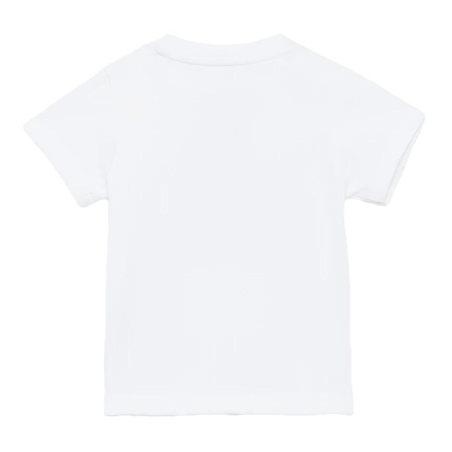 T-Shirt Blanc/Noir Garçon Adidas JE0520