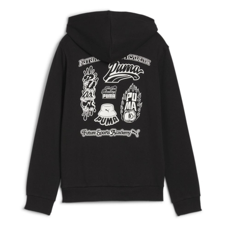 Sweat Noir Garçon/Fille Puma Ess+ Mid 90s