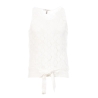 Débardeur Blanc Fille Teddy Smith Dagmar