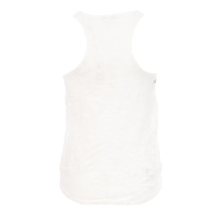 Débardeur Blanc Fille Teddy Smith Dagmar
