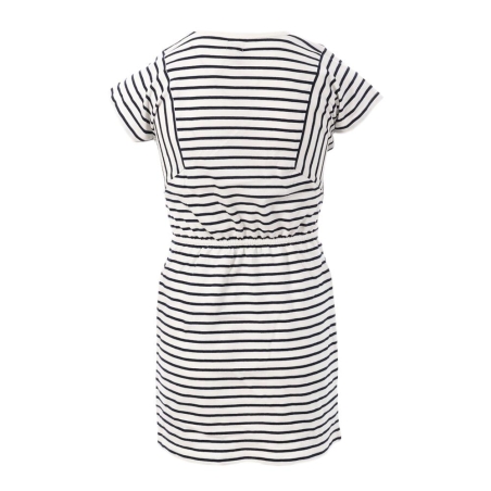 Robe à Rayures Marine/Blanc Fille EOM Pinil
