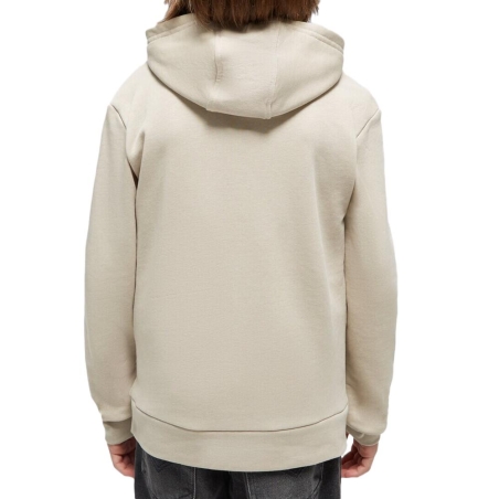 Sweat Beige/Noir Garçon Adidas Trefoil Hoodie