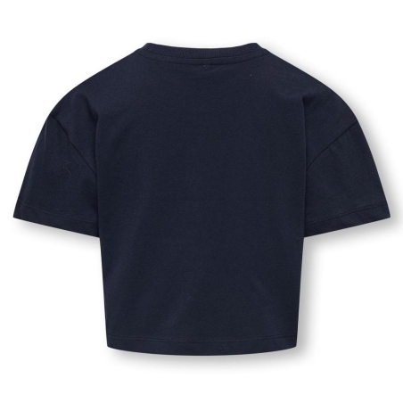 T-Shirt Marine Fille Kids ONLY Kogrexa