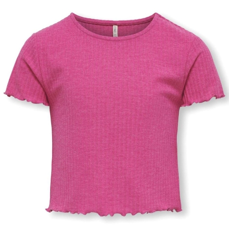 T-shirt Rose Fille Only Kids Ognella
