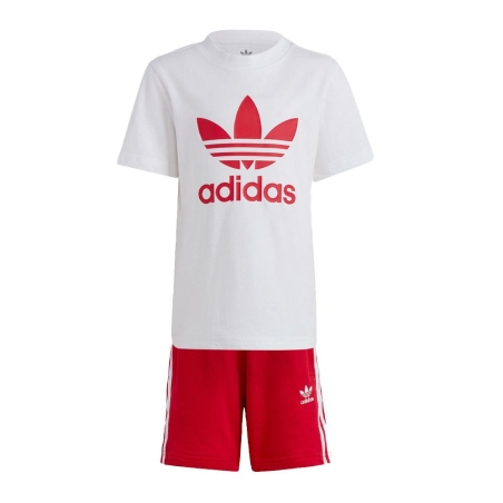 Ensemble Blanc/Rouge Garçon/Fille Adidas IB9894