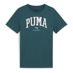 T-shirt Garçon Vert Puma Squad Big Graph