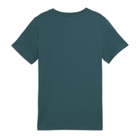 T-shirt Garçon Vert Puma Squad Big Graph