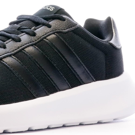 Chaussures de sport Noires Femme Adidas Lite Racer 3.0