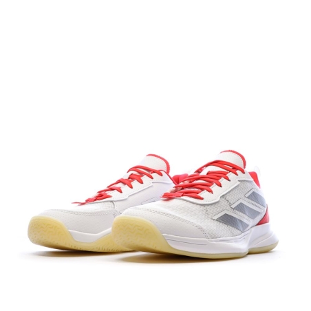 Chaussures de Tennis Blanc/Rouge Femme Adidas Avaflash