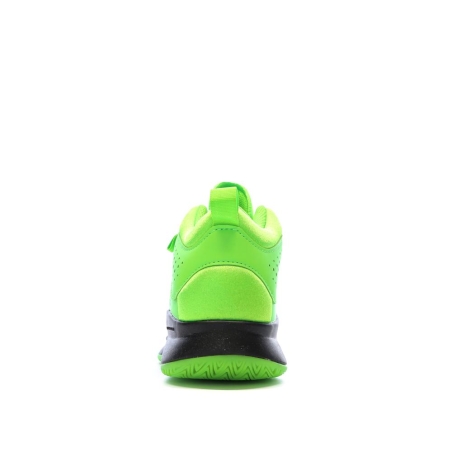 Chaussures de Basketball Vertes Adidas Cross Em Up 5 K Wide