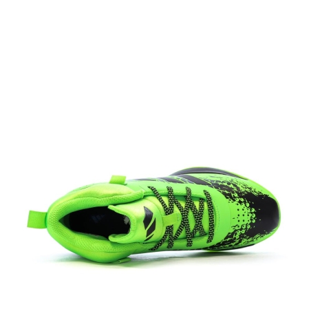 Chaussures de Basketball Vertes Adidas Cross Em Up 5 K Wide