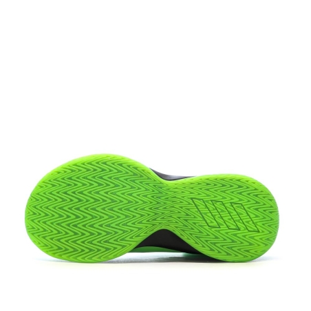 Chaussures de Basketball Vertes Adidas Cross Em Up 5 K Wide