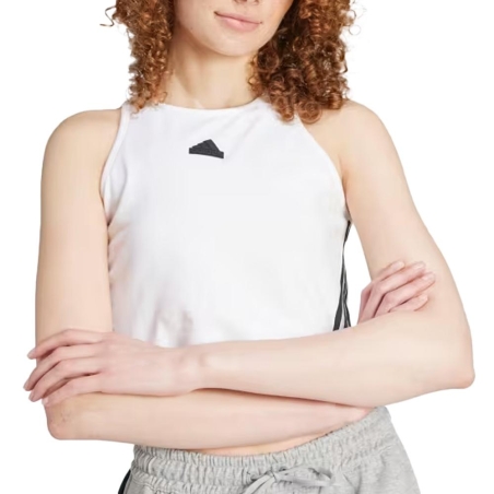 Débardeur Blanc Femme Adidas IW5201