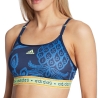 Brassière Bleu Femme Adidas HI5222