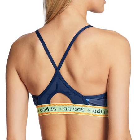 Brassière Bleu Femme Adidas HI5222