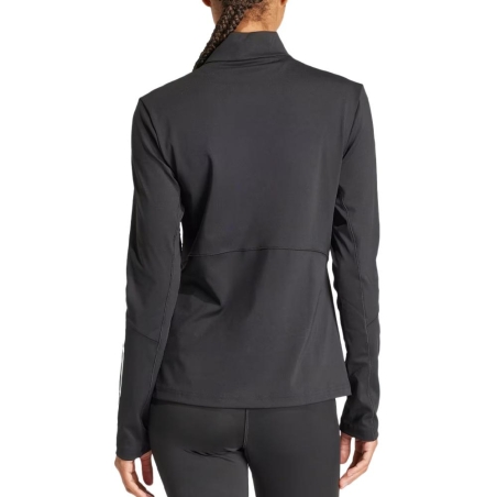 T-Shirt Manches Longues Noir Femme Adidas Hyglm