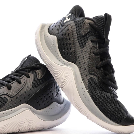 Chaussures de Basket Noires Mixte Under Armour Jet 23