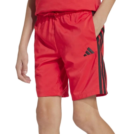 Short de Sport Rouge Garçon Adidas JD6498