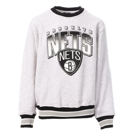 Sweat Gris Garçon NBA Brooklyn Nets Pit Bench