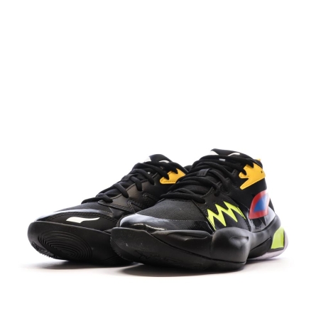 Chaussures de Basketball Noir Junior Puma Genetics