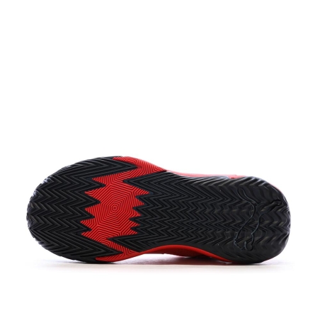 Chaussures de Basketball Rouge/Jaune Mixte Puma Scoot Zeros Retro
