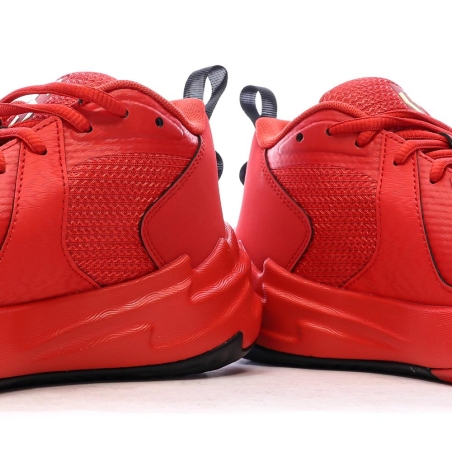 Chaussures de Basketball Rouge/Jaune Mixte Puma Scoot Zeros Retro