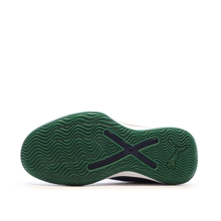 Chaussures de Basketball Marine/Vert Femme Puma Rise Nitro June Ambr