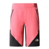 Short de Sport Rose/Noir Femme The North Face Alp