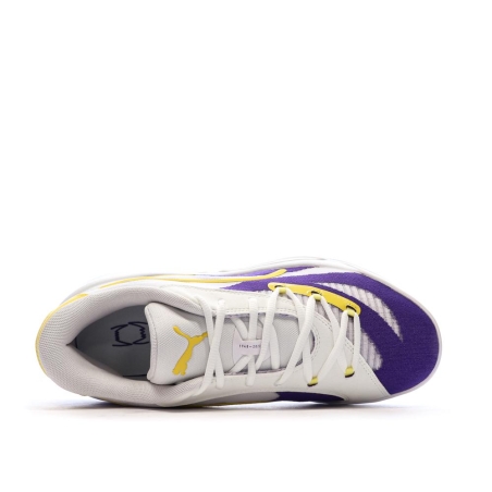 Chaussures de Basketball Blanches Homme Puma All-pro Nitro