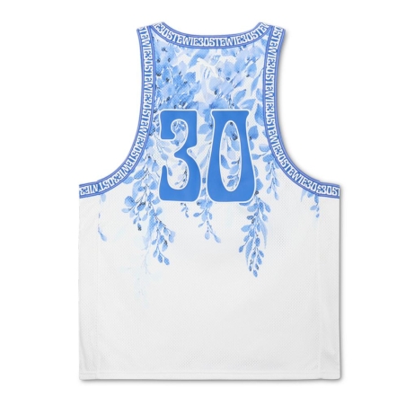 Maillot de basket Blanc/Bleu Femme Puma Stewie X City