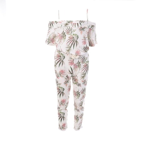 Combinaison Blanc/Rose Fille Teddy Smith Chibiza