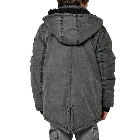 Blouson Noir Garçon Kaporal MUN