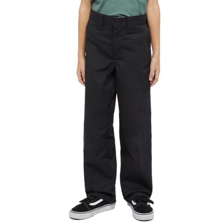 Chino Toile Noir Garçon Dickies Original 874