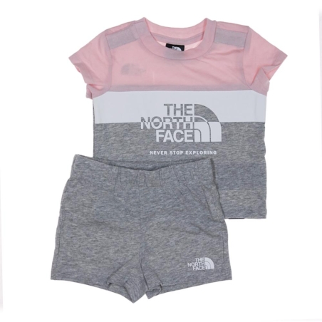Ensembles Gris/Rose Fille The North Face Summer