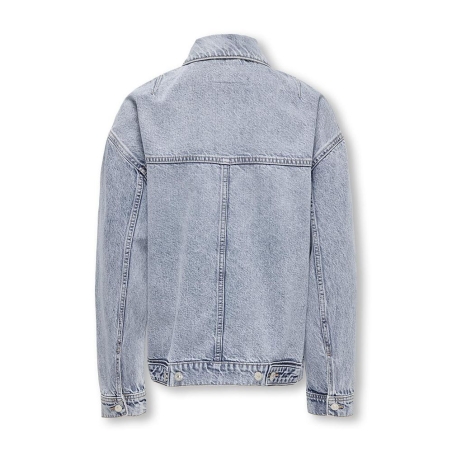 Veste en Jean Bleu Mixte Junior ONLY Trucker