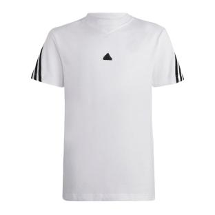T-Shirt Blanc Garçon Adidas Future Icons