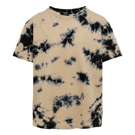 T-shirt Beige Tie & Dye Fille Kids Only Ona