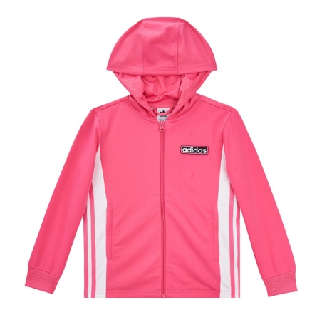 Sweat Rose Fille Adidas Fz Hoodie